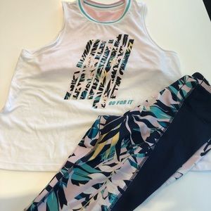 Girls tank and Capri set